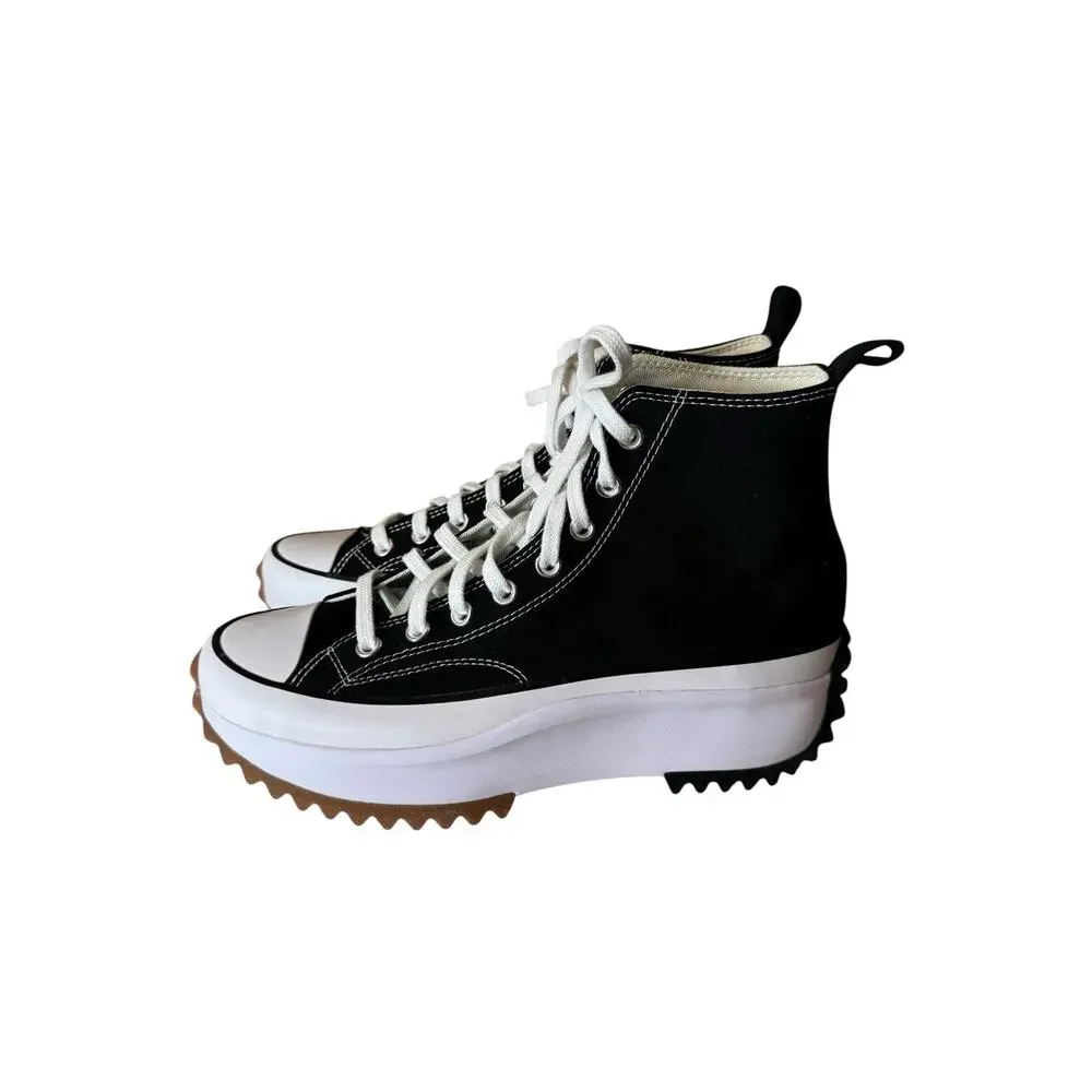 Converse NEW Run Star High Black Platform Sneakers Women’s 11 Men’s 9.5